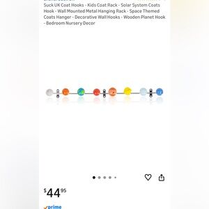 Solar System Wall Hooks